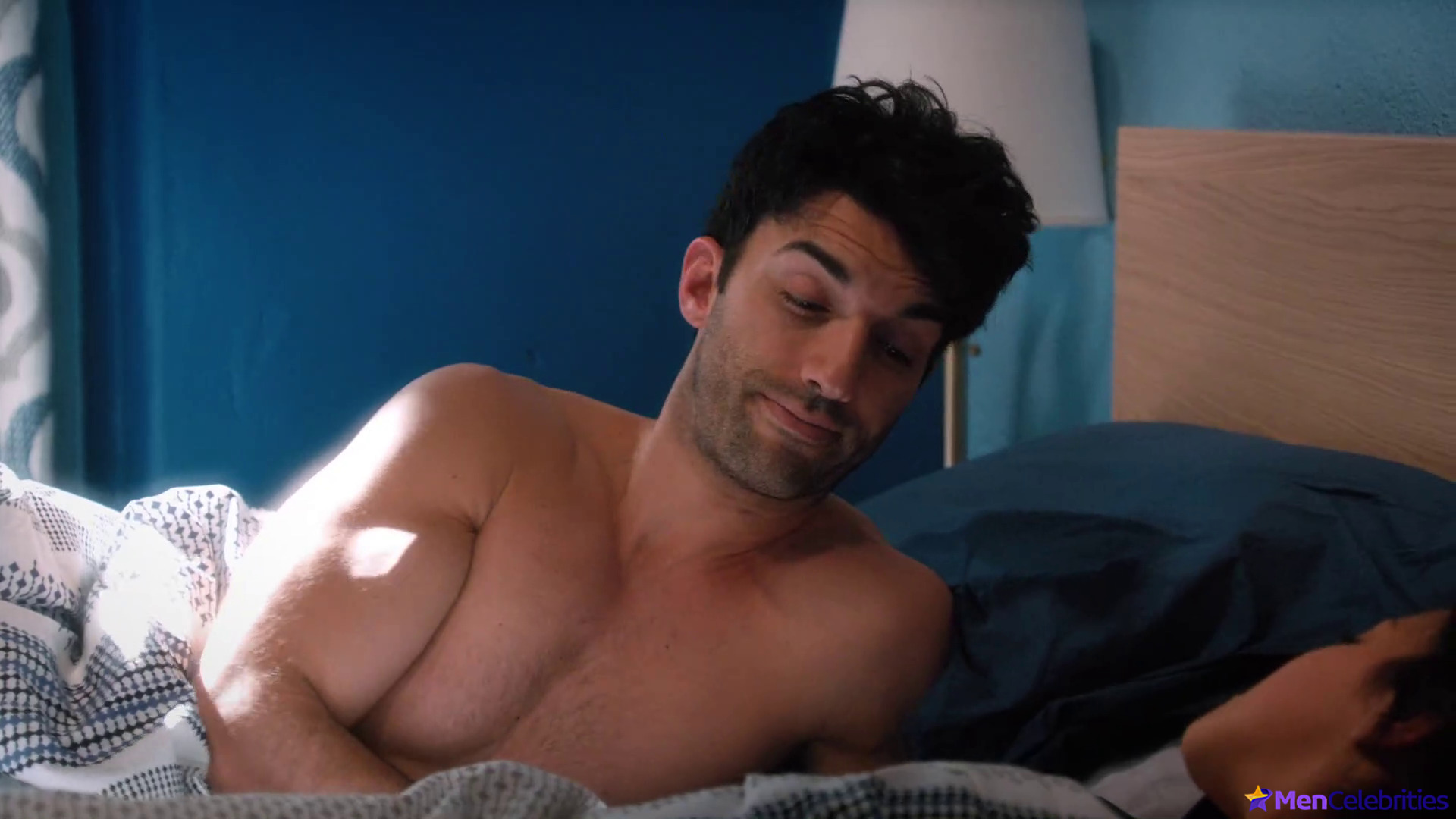 Justin Baldoni shirtless