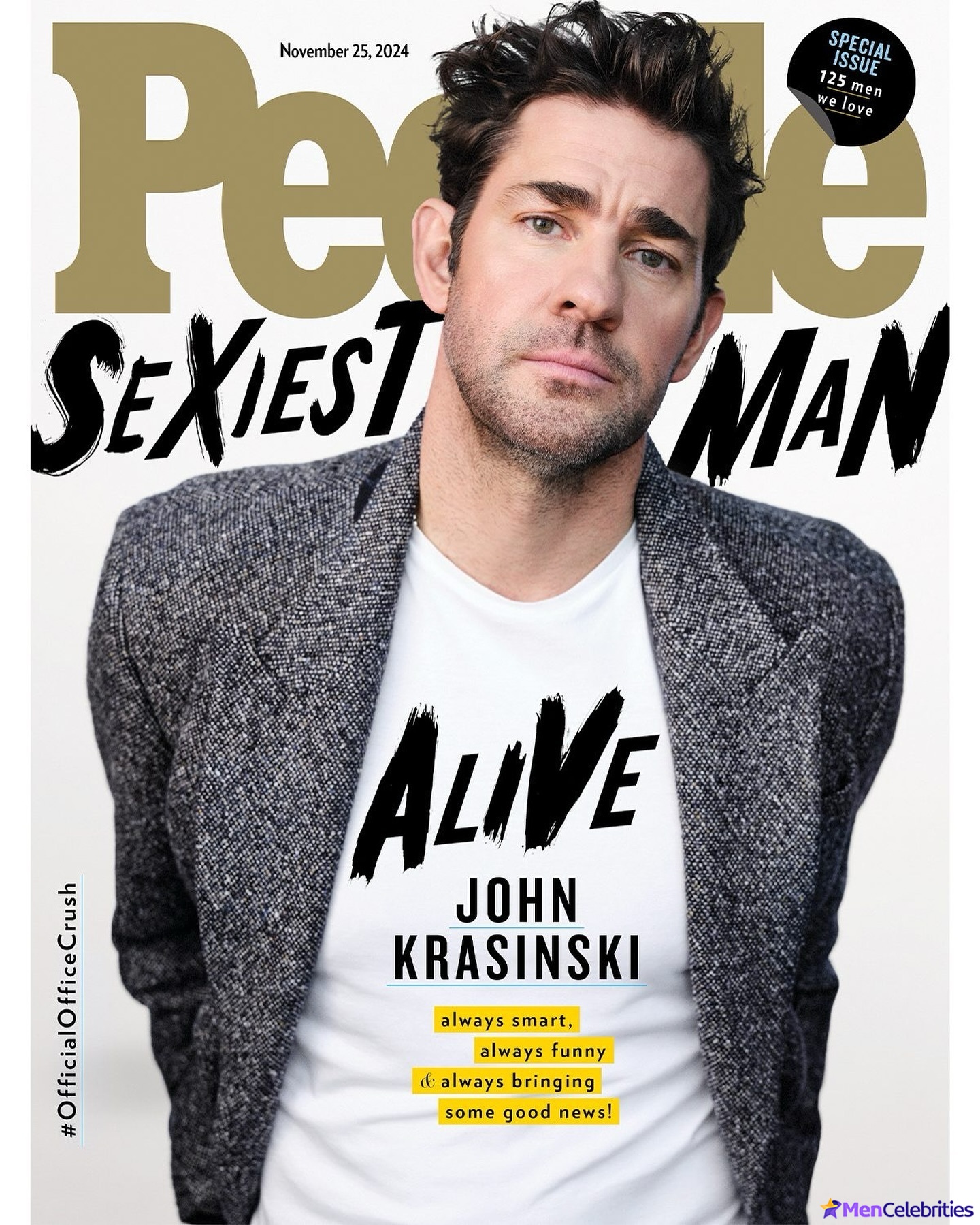 John Krasinski is People Magazine’s 2024 Sexiest Man Alive!