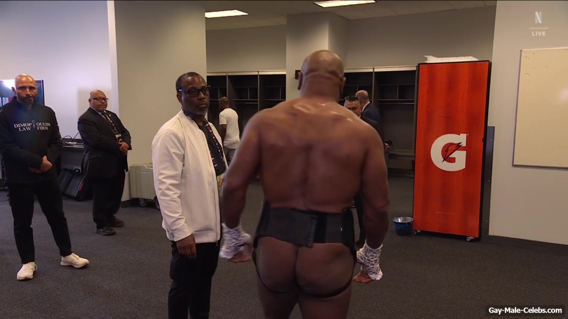 Mike Tyson nude ass