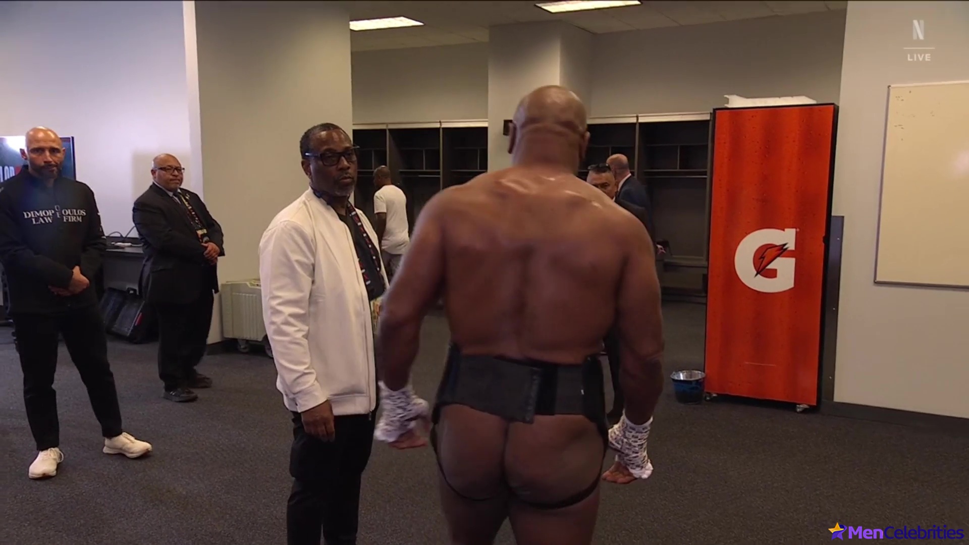 Mike Tyson naked ass