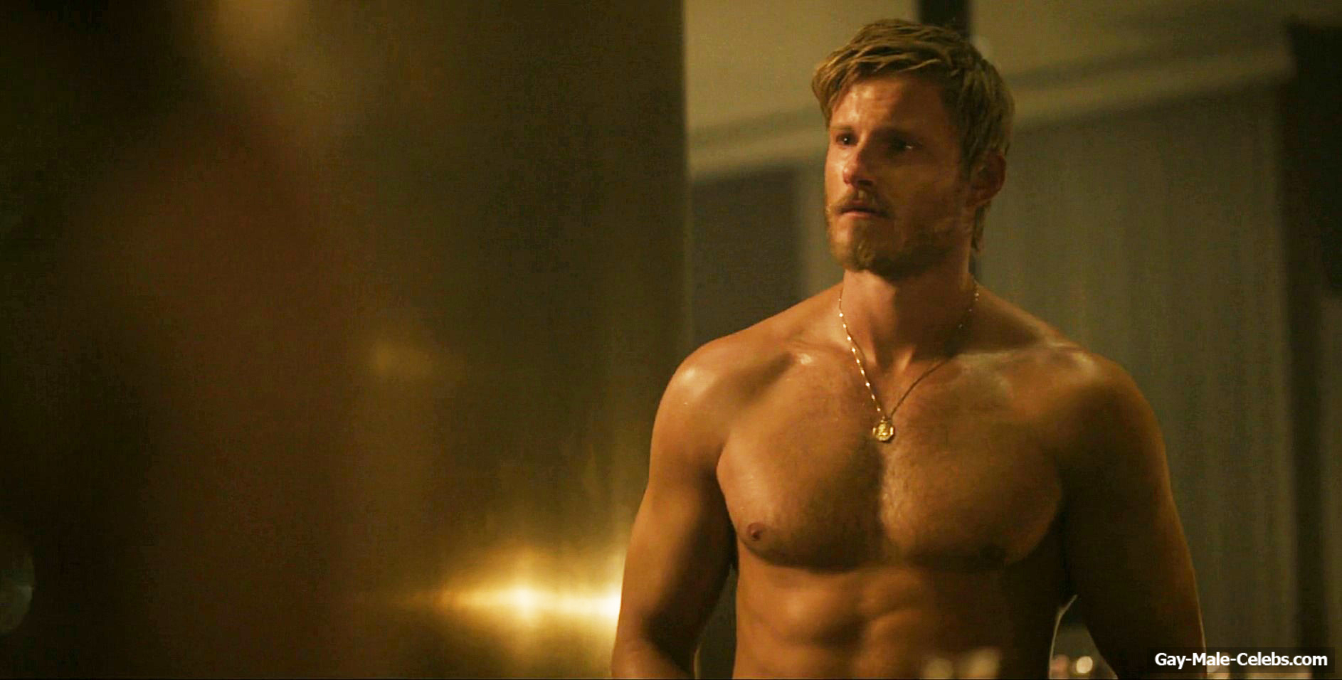 Alexander Ludwig shirtless