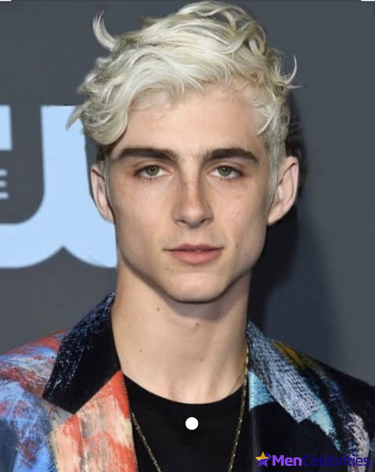 Timothée Chalamet’s New Sexy Blonde Look