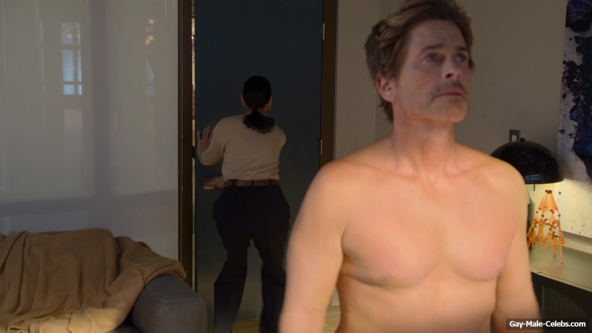 Rob Lowe topless