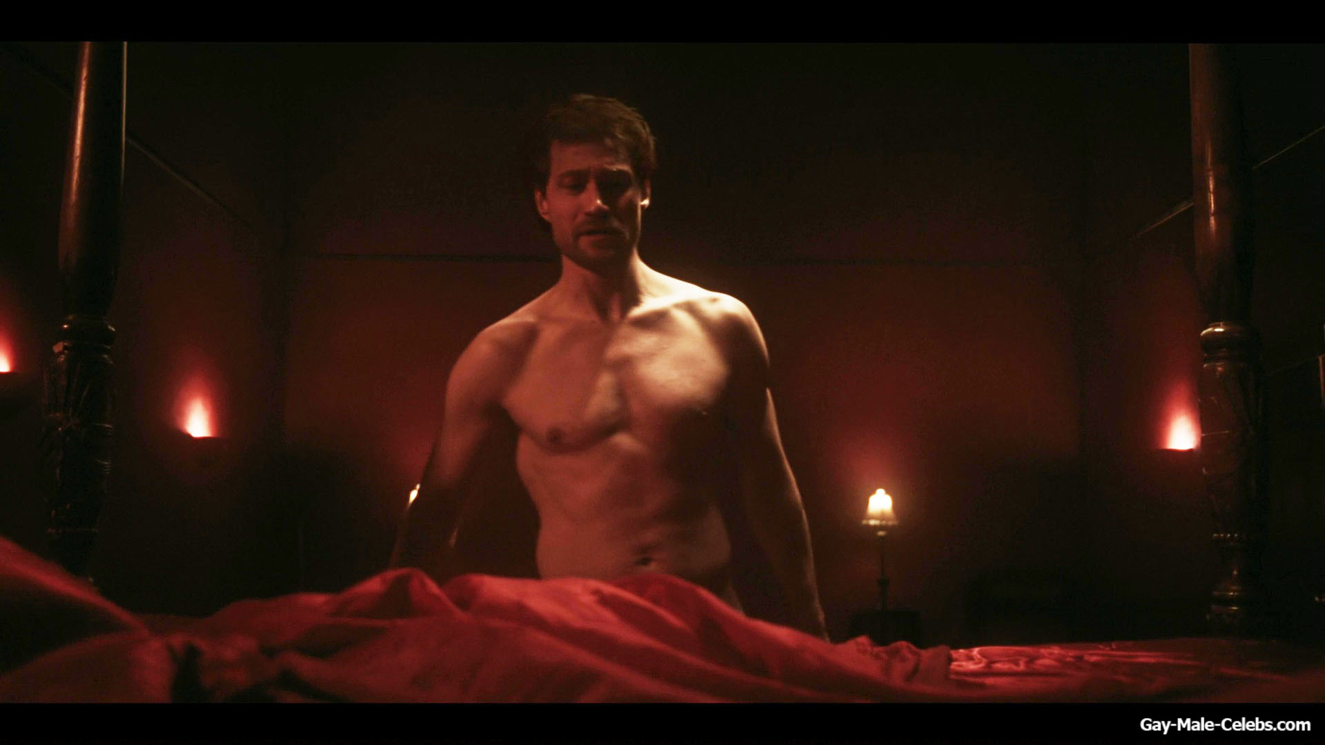 Brendan Bradley shirtless