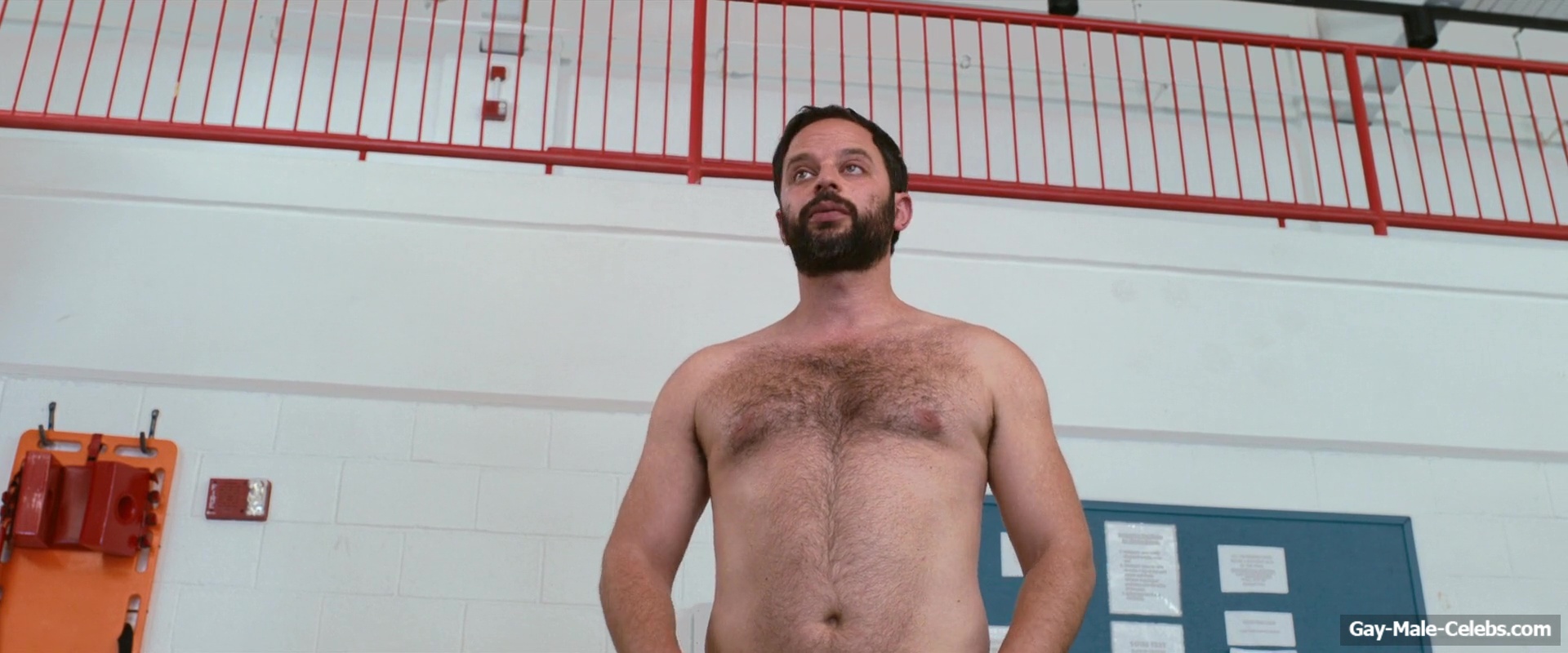 Nick Kroll Shirtless And Sexy in My Blind Brother