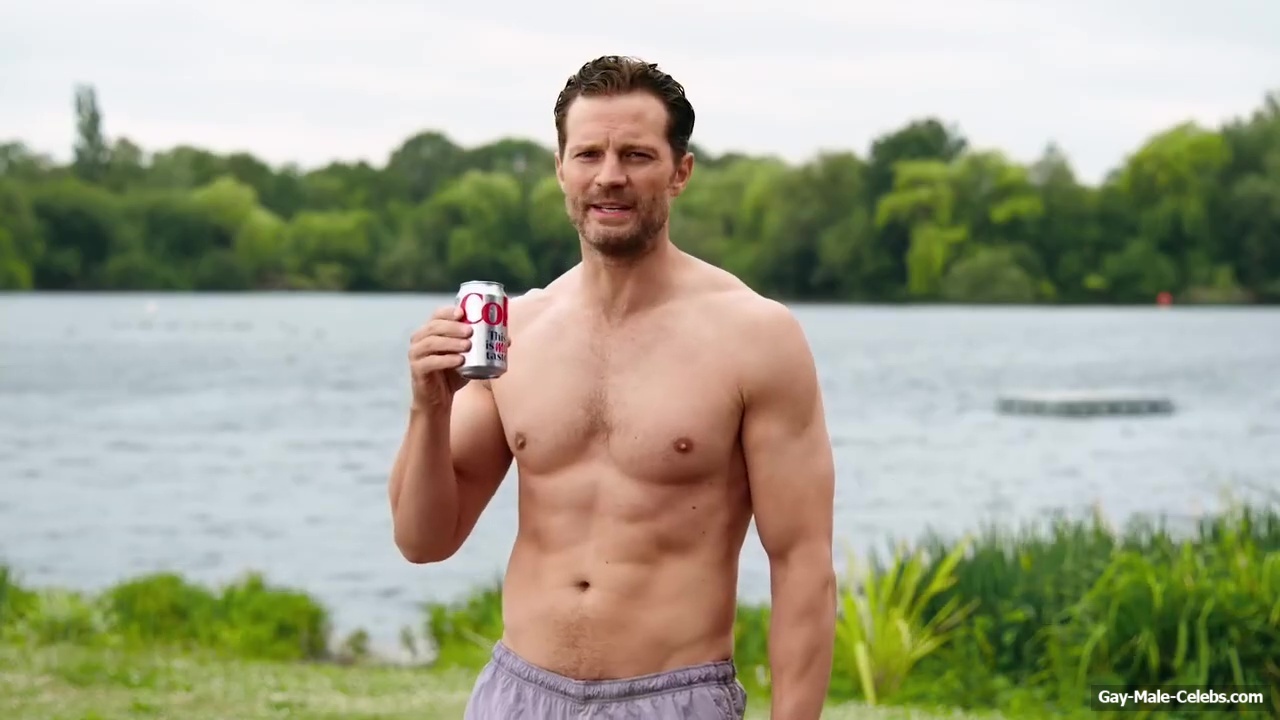 Jamie Dornan shirtless