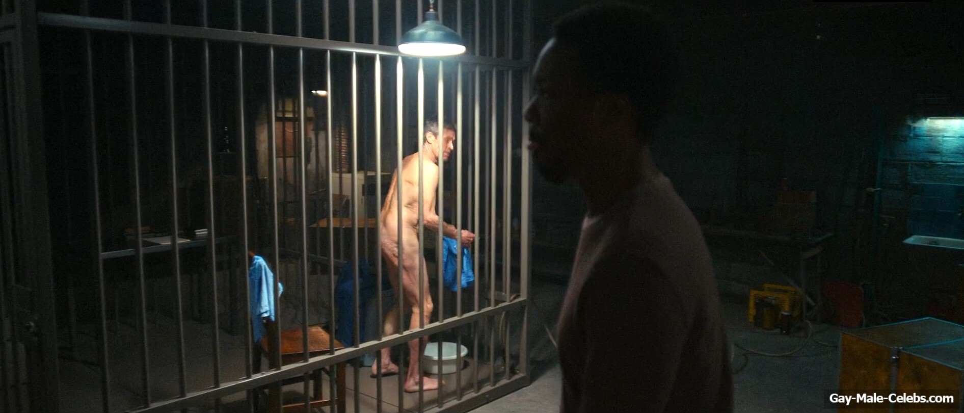 Willem Dafoe nude in The Man in My Basement