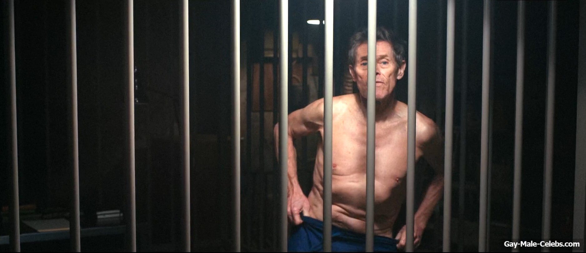Willem Dafoe nude in The Man in My Basement