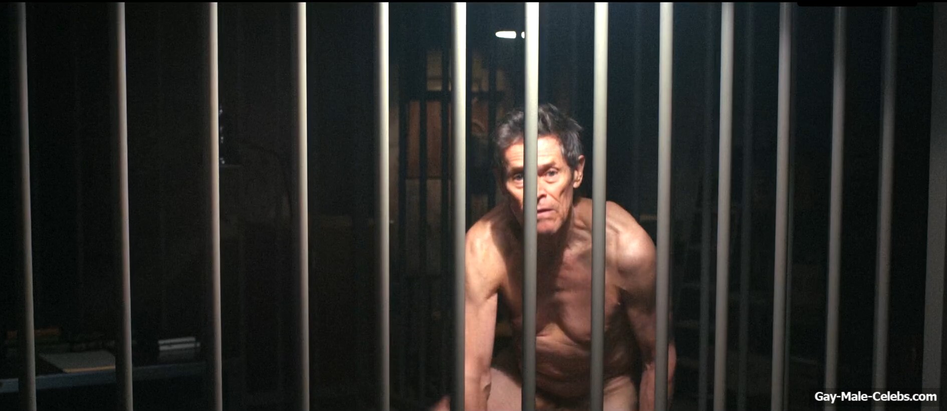 Willem Dafoe nude in The Man in My Basement