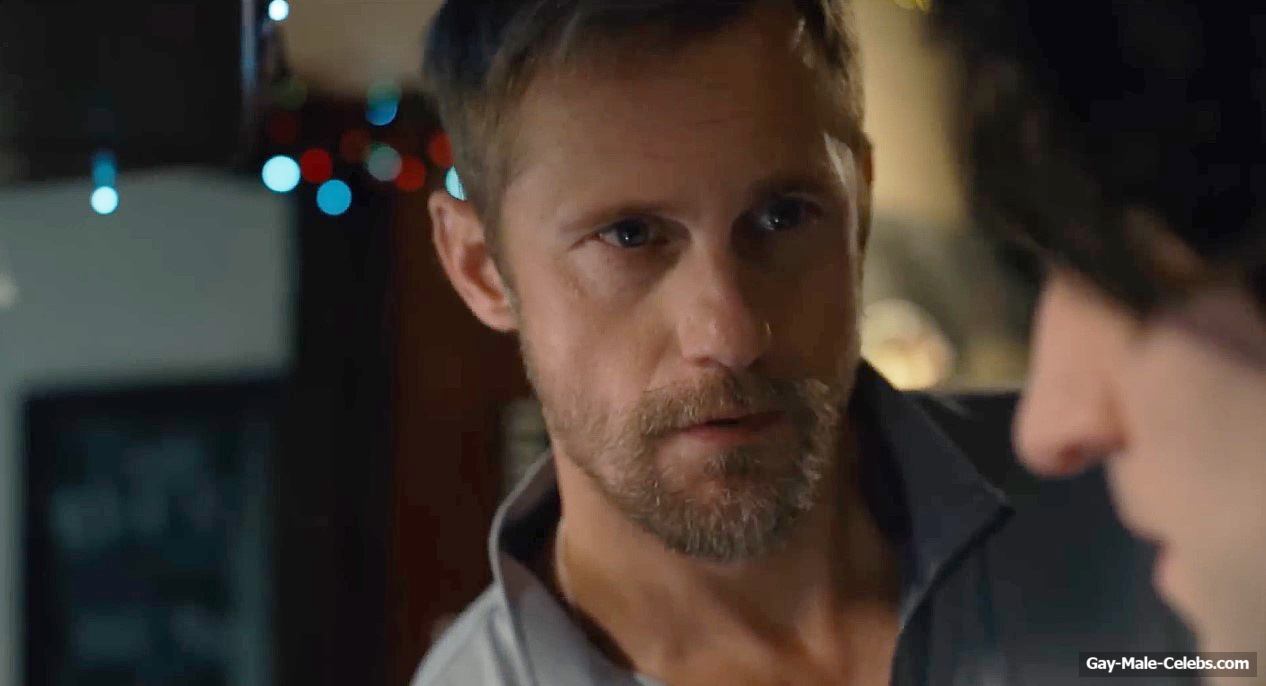 Alexander Skarsgrd and Harry Melling in Pillion