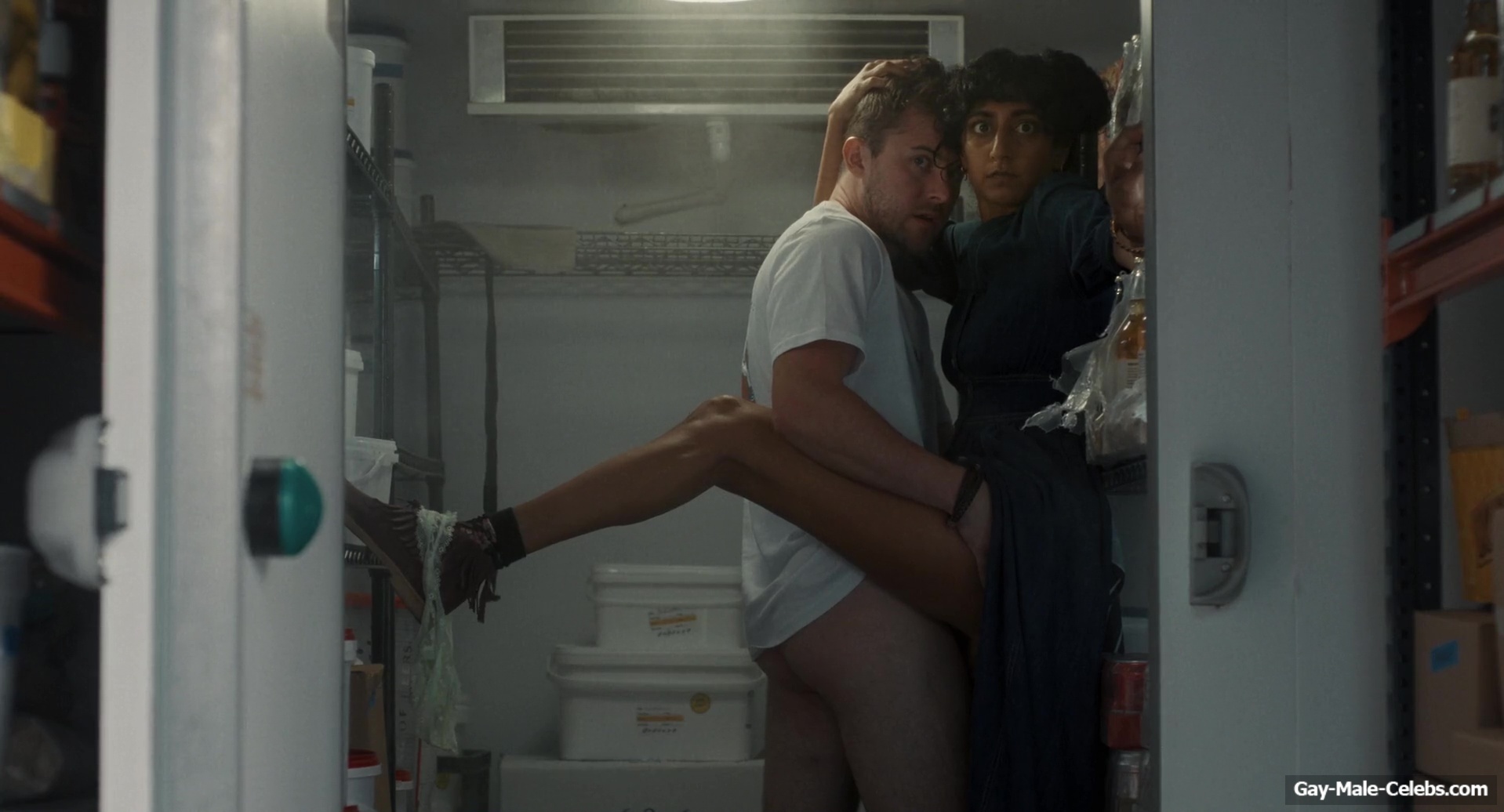 Benedict Cumberbatch shirtless in The Roses