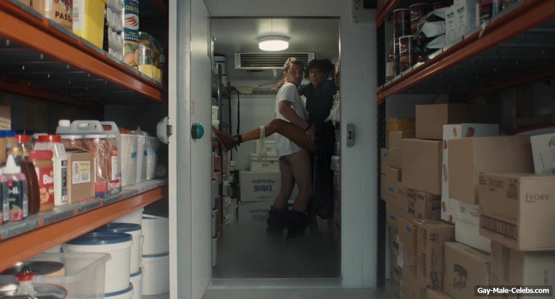 Benedict Cumberbatch shirtless in The Roses