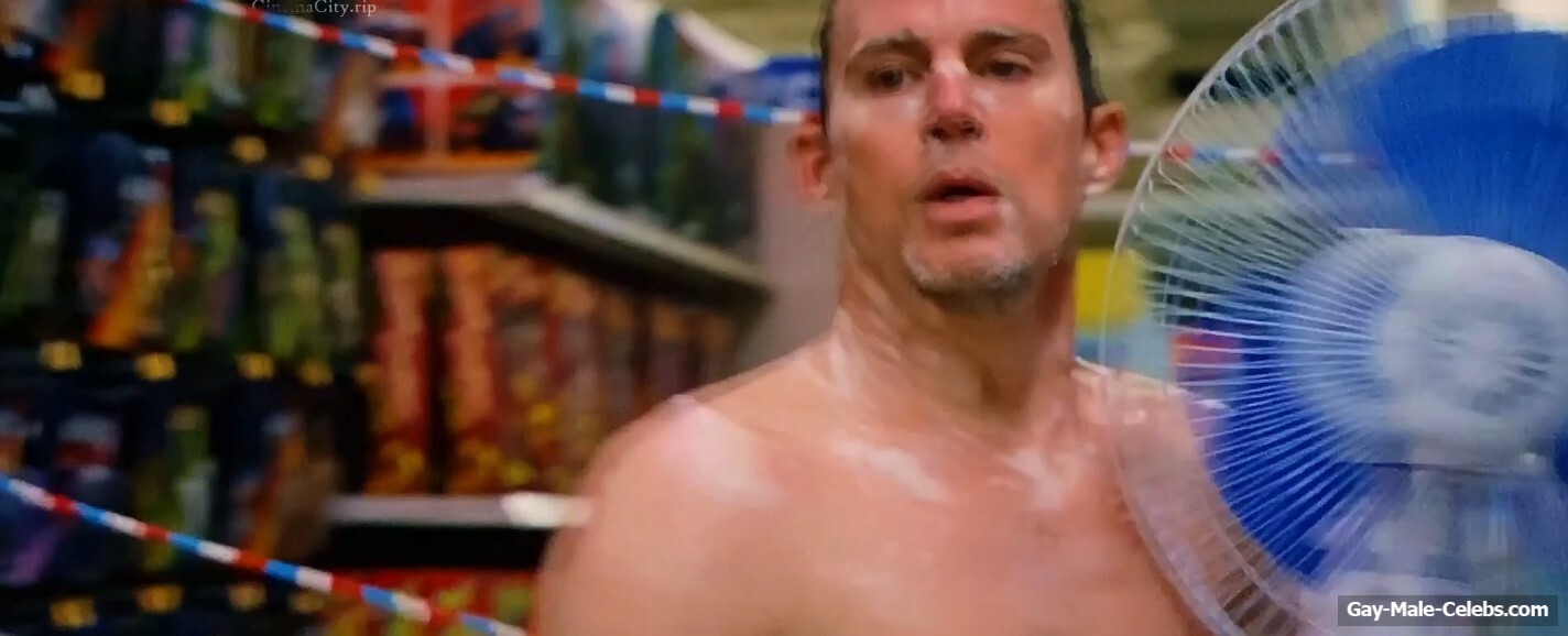 Channing Tatum nude in Roofman