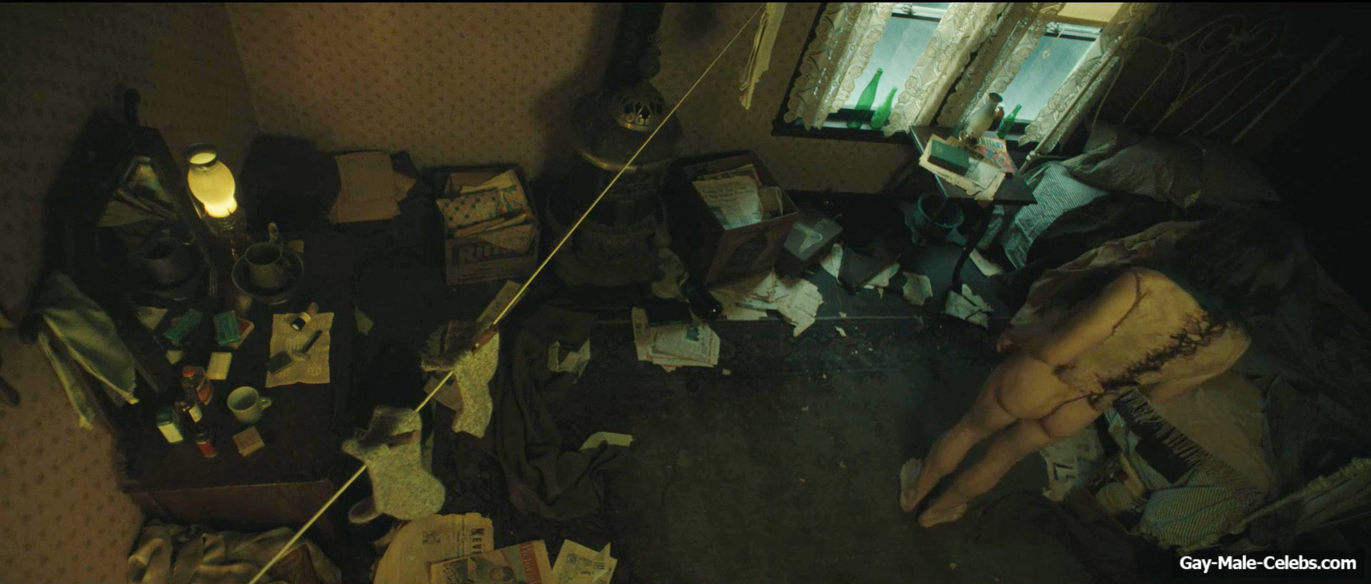 Charlie Hunnam bulge in Monster The Ed Gein Story