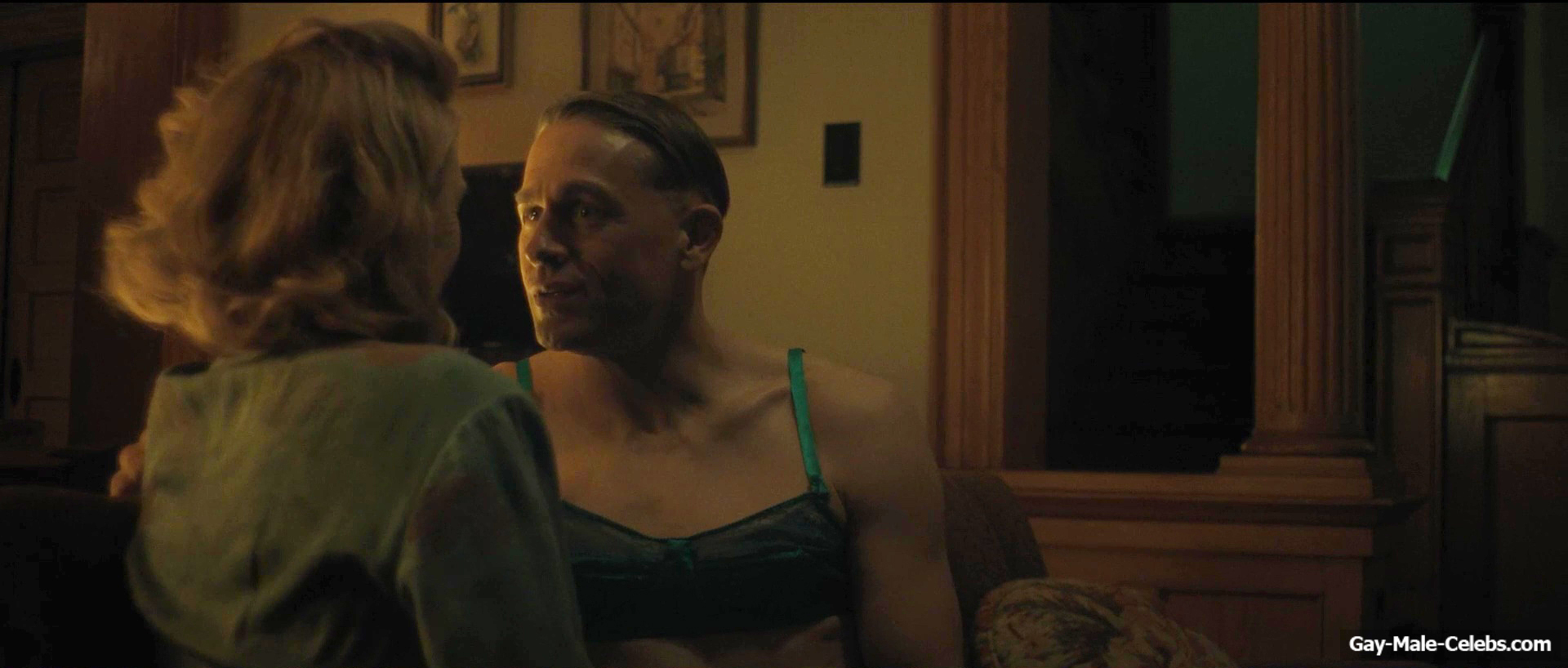 Charlie Hunnam bulge in Monster The Ed Gein Story