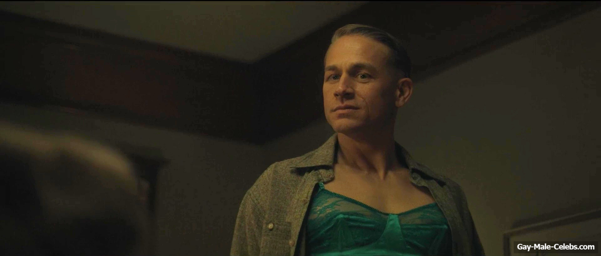 Charlie Hunnam bulge in Monster The Ed Gein Story