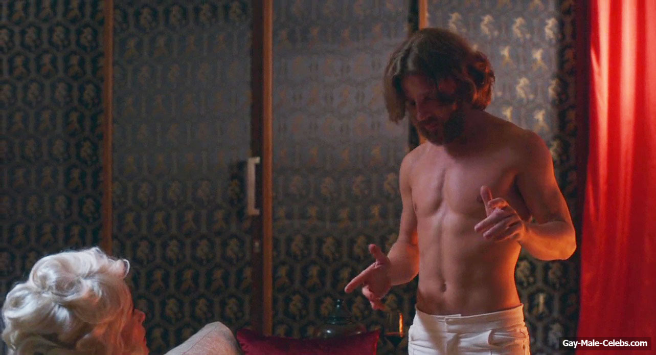 Daniel Webber shirtless