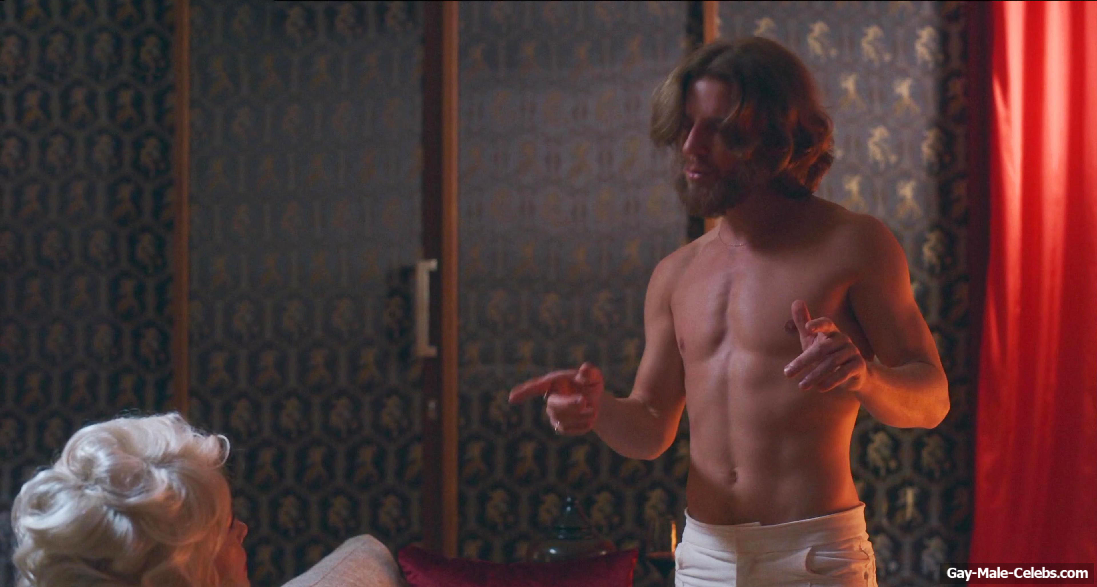 Daniel Webber nude in Seriously Red