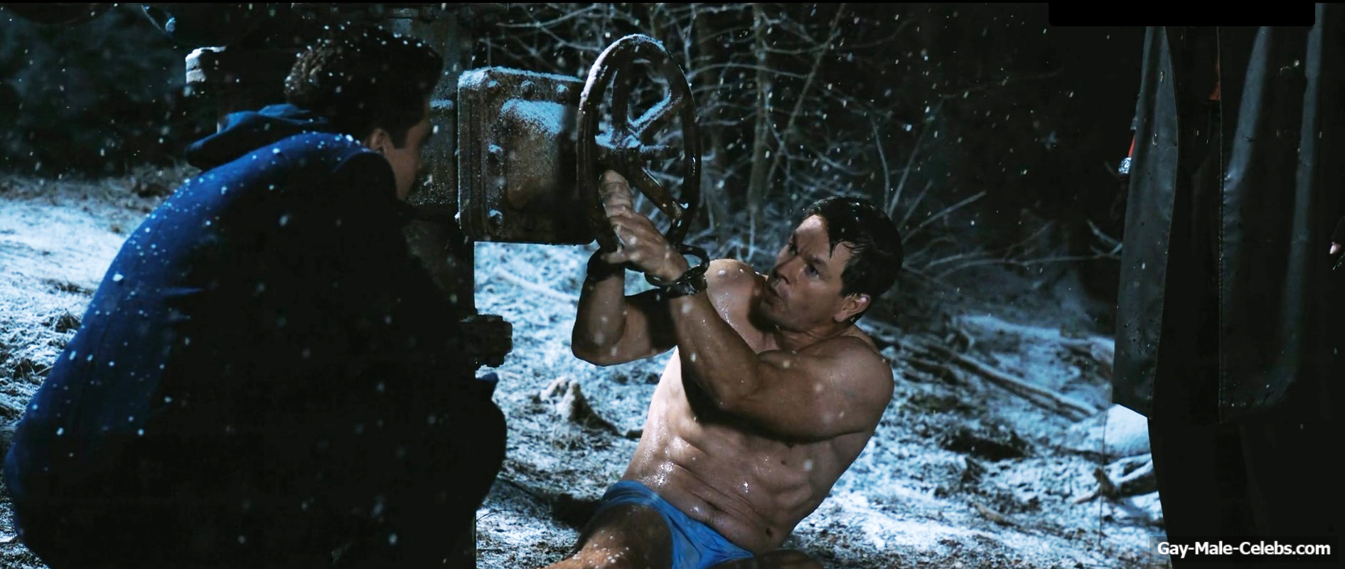 Mark Wahlberg Shirtless in Play Dirty