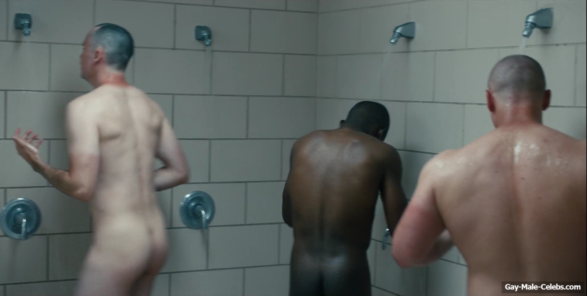 Miles Heizer nude shower in Boots