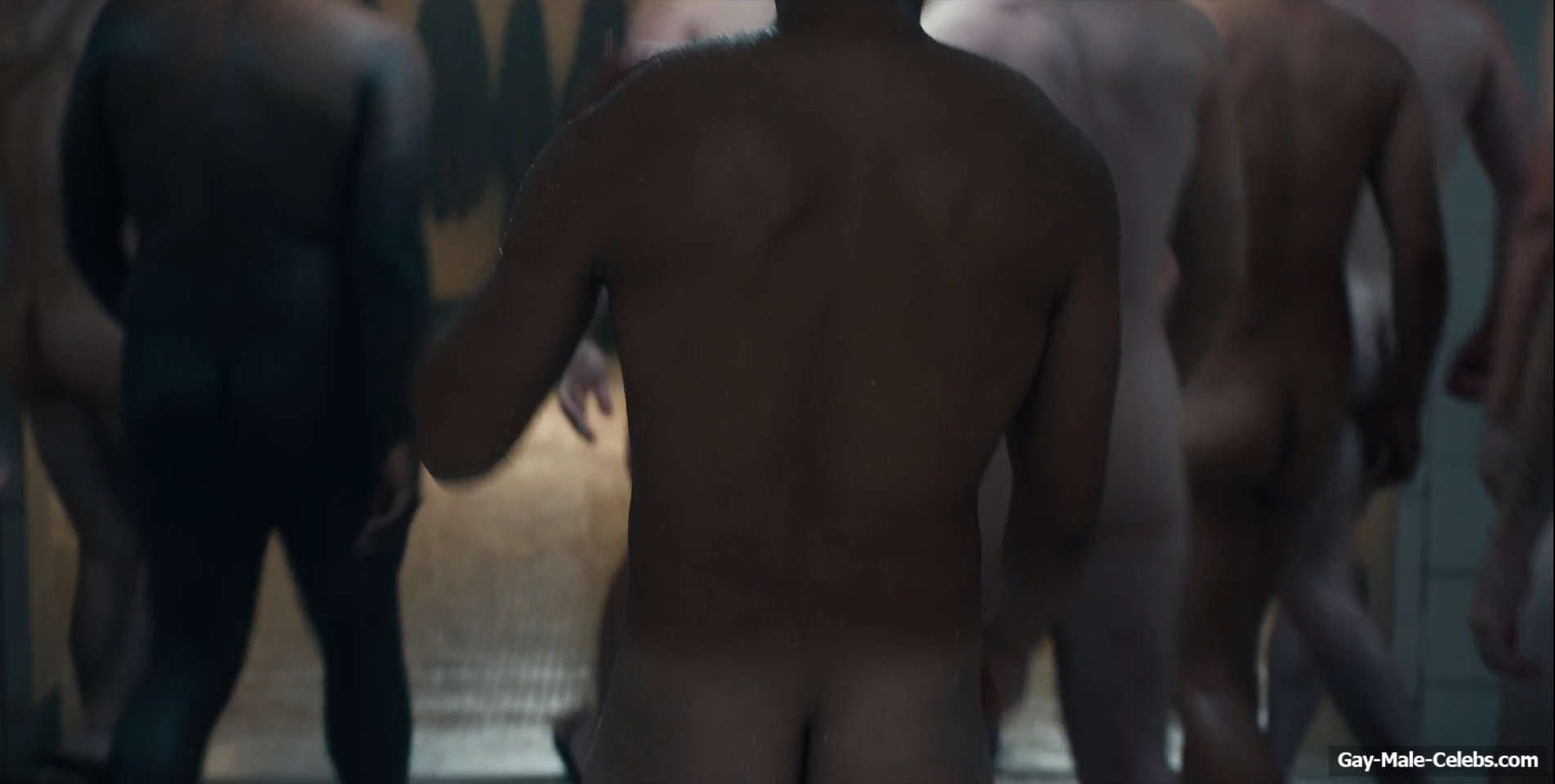 Miles Heizer nude shower in Boots