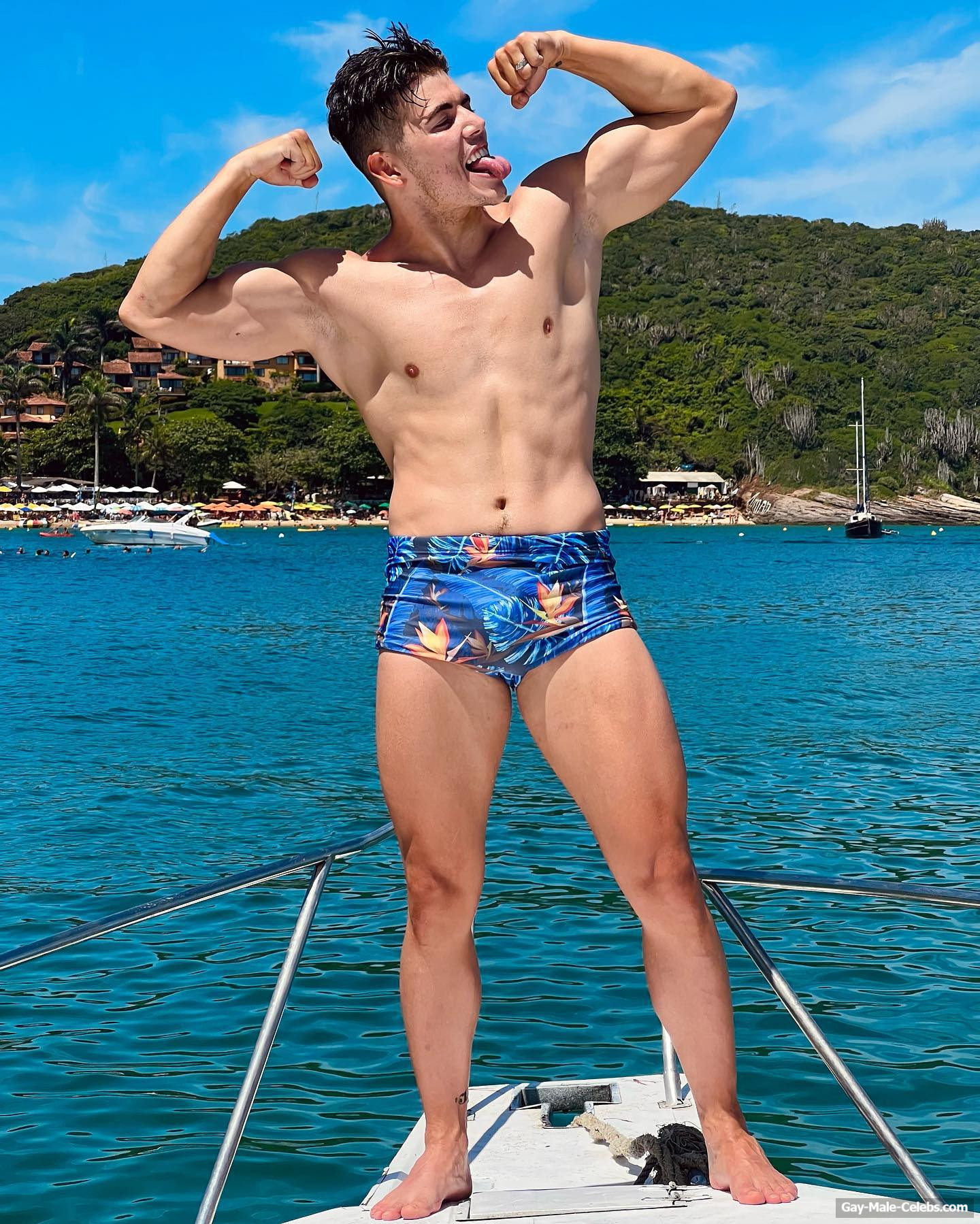 Sammy Guevara shirtless