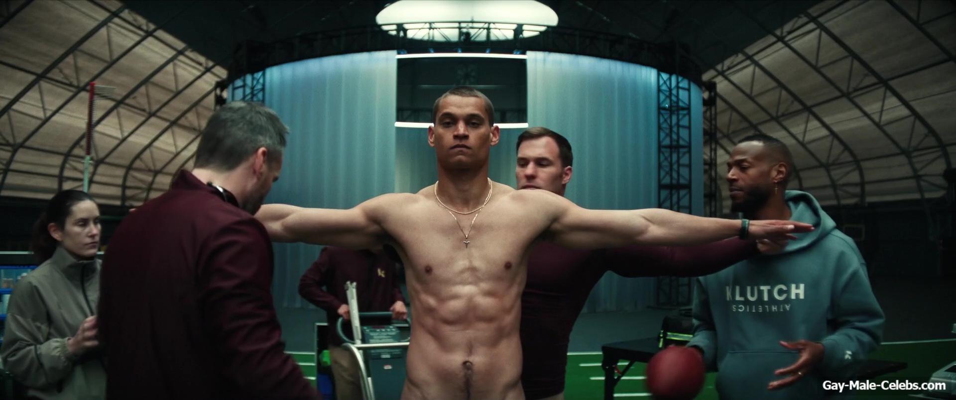 Tyriq Withers shirtless