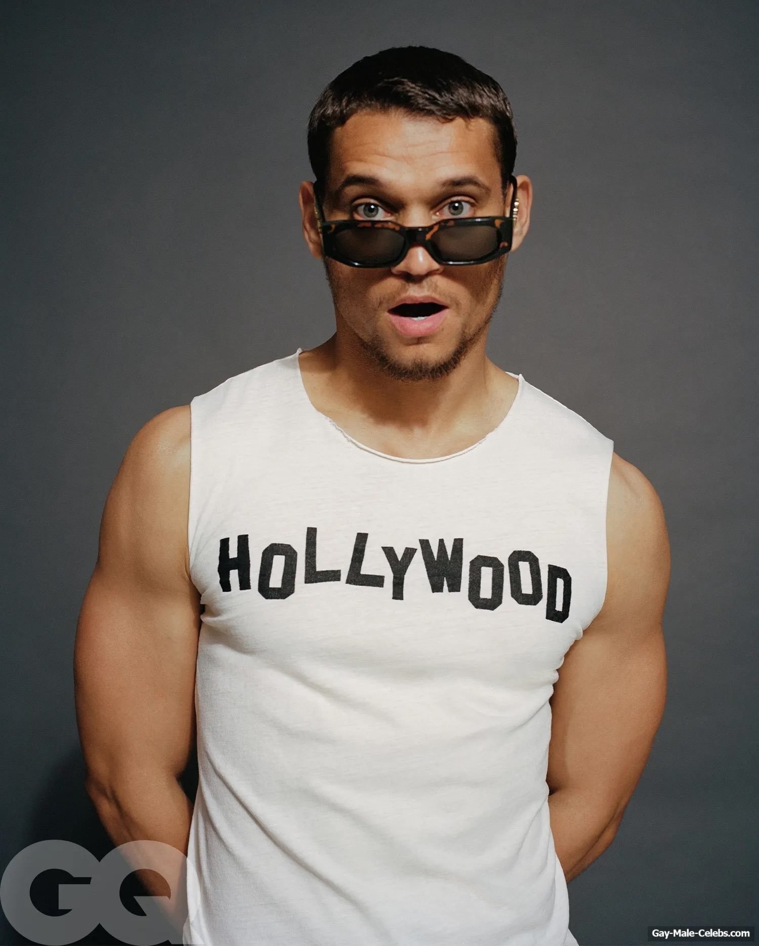 Tyriq Withers shirtless and bulge pics