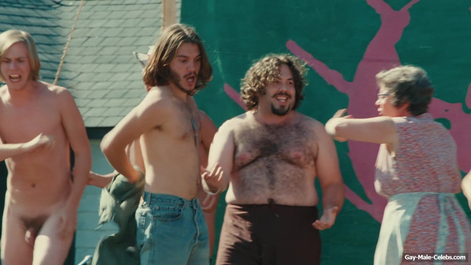 Zachary Booth nude cock