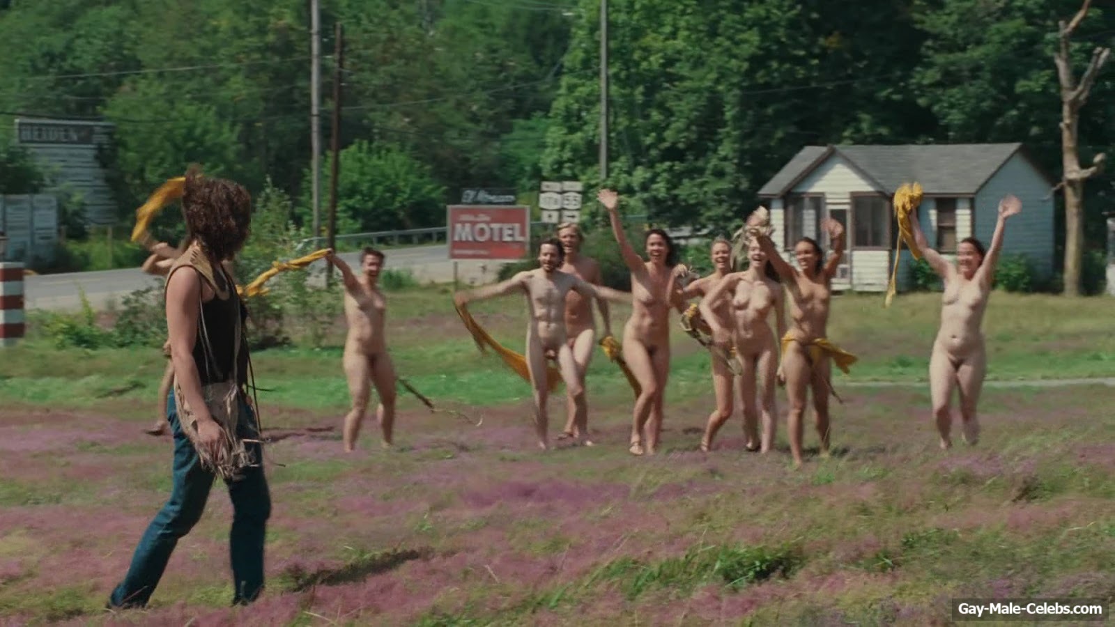 Zachary Booth nude in Taking Woodstock
