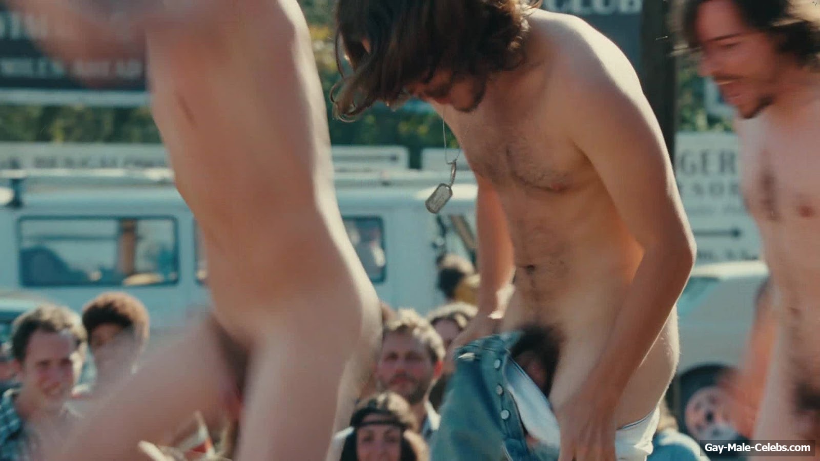 Zachary Booth nude in Taking Woodstock