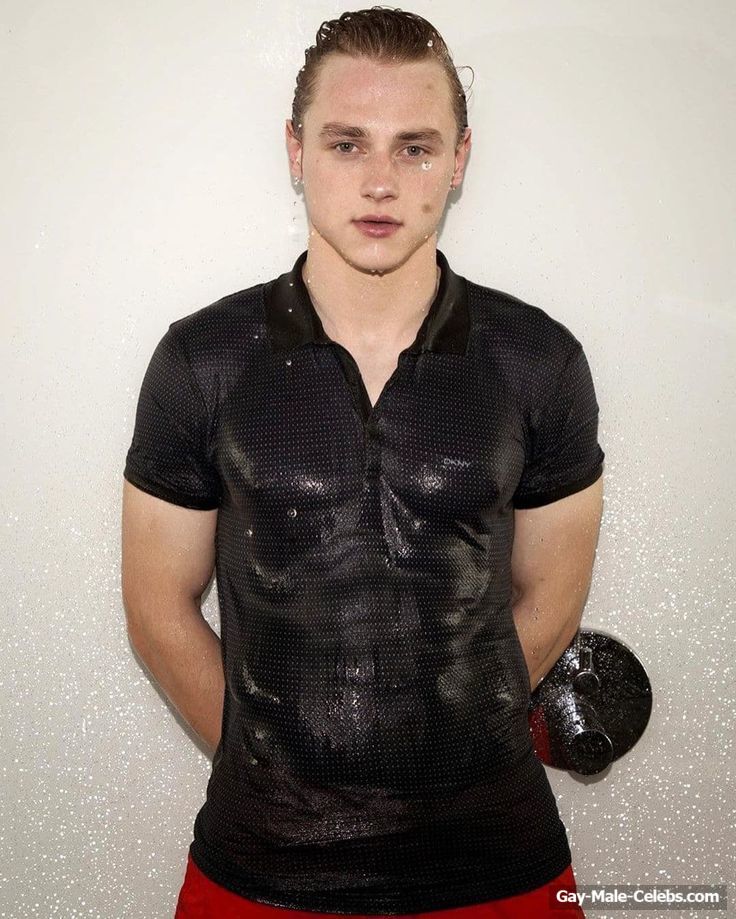 Ben Hardy shirtless
