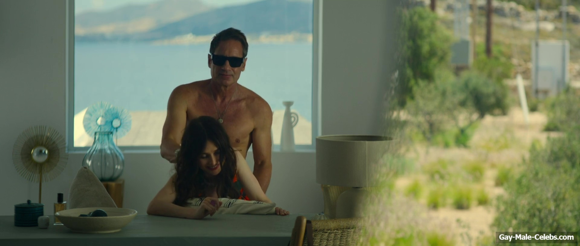 David Duchovny nude in Malice