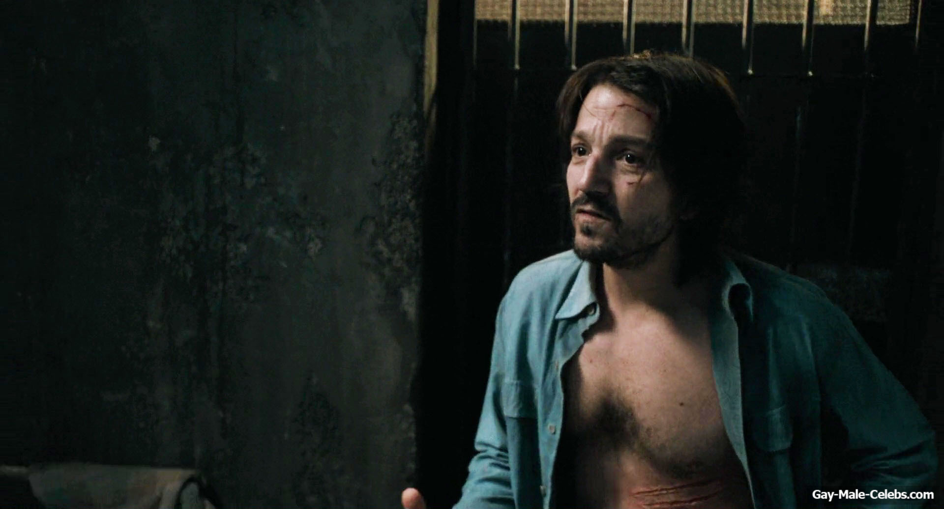 Diego Luna gay sex in Kiss Of The Spider Woman