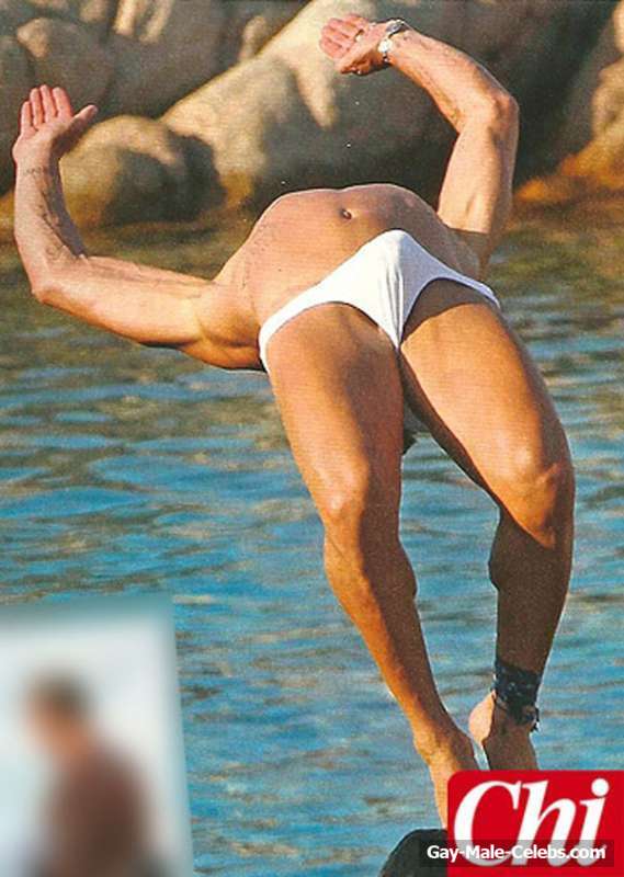 Gianluca Vacchi erect cock