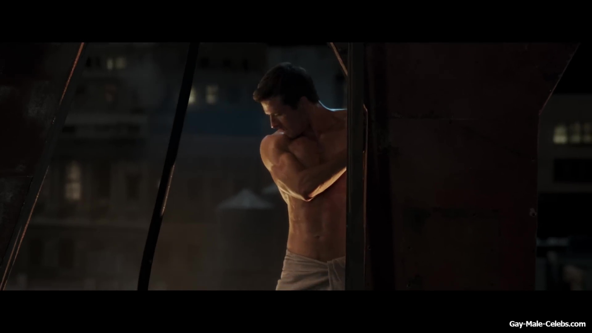 Glen Powell – First Nude Scenes in The Running Man (BTS)