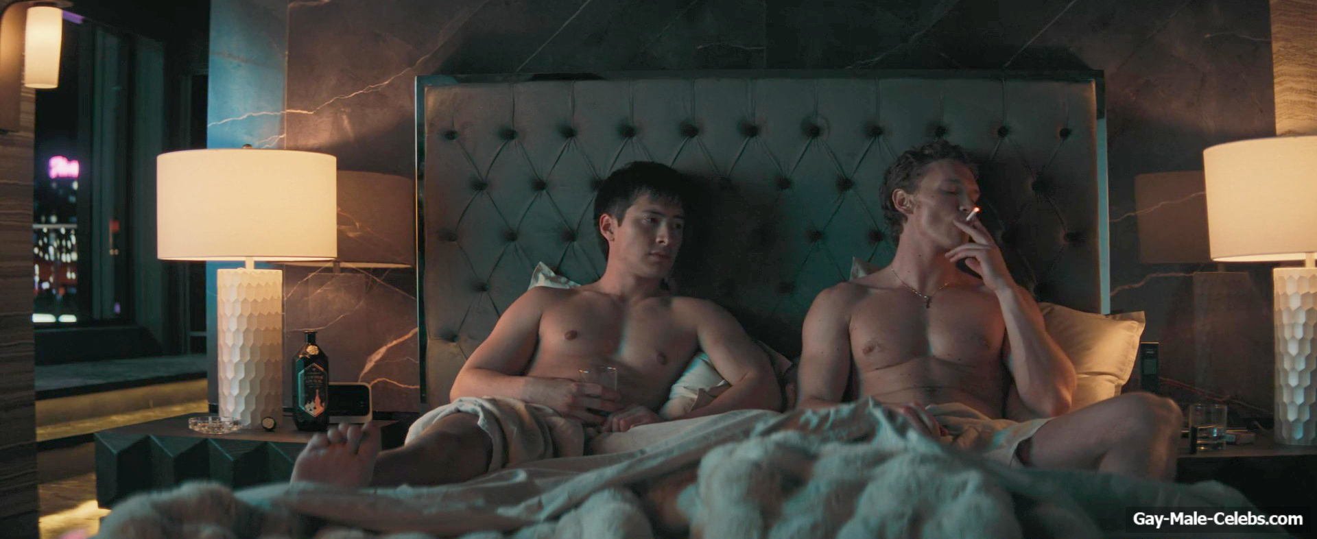 Hudson Williams nude in Heated Rivalry