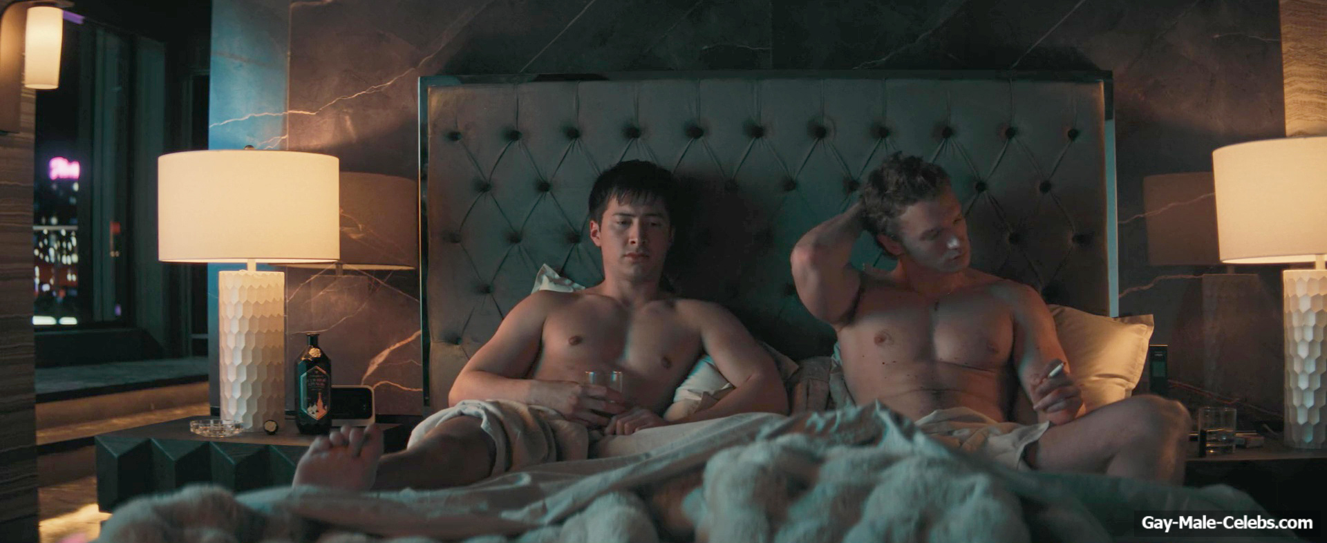 Hudson Williams nude in Heated Rivalry