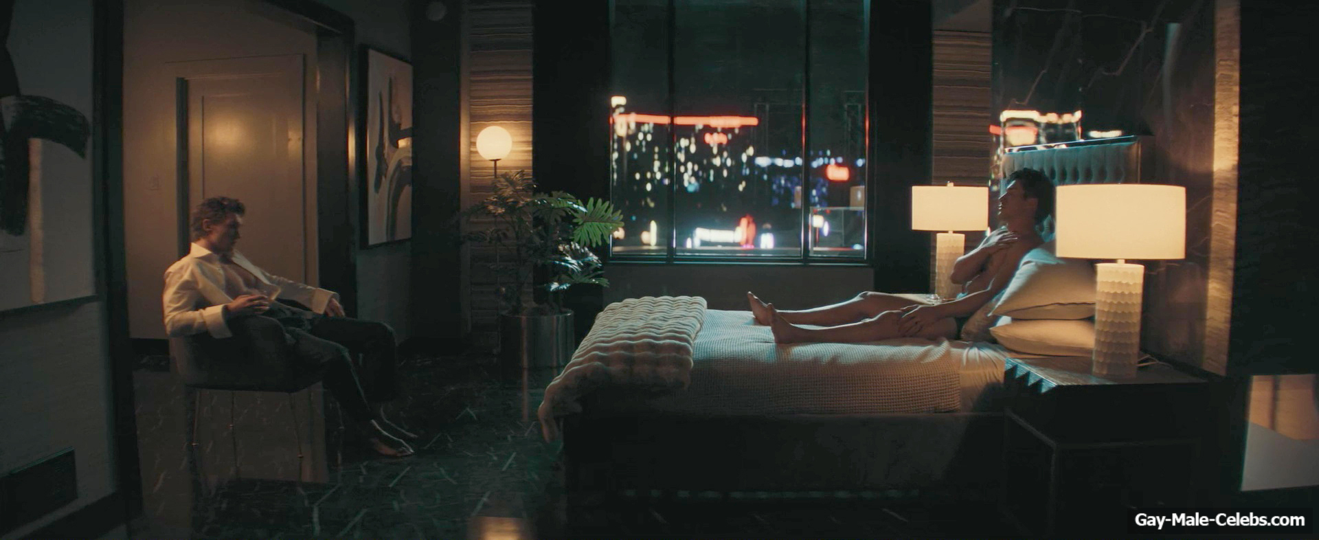 Hudson Williams nude in Heated Rivalry