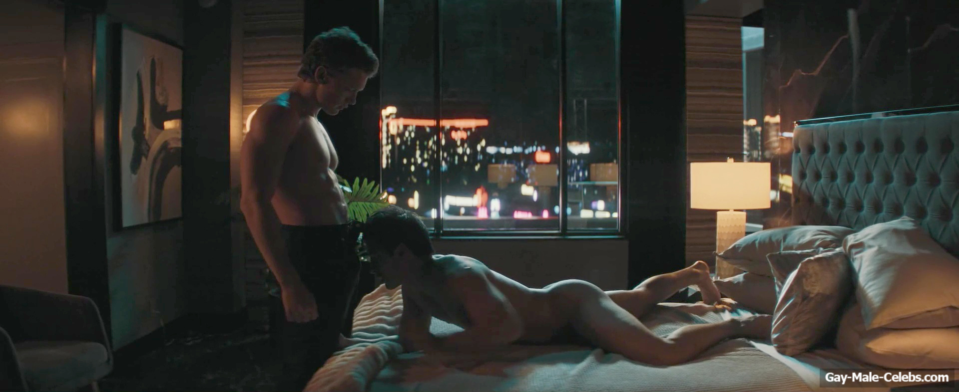 Hudson Williams nude in Heated Rivalry