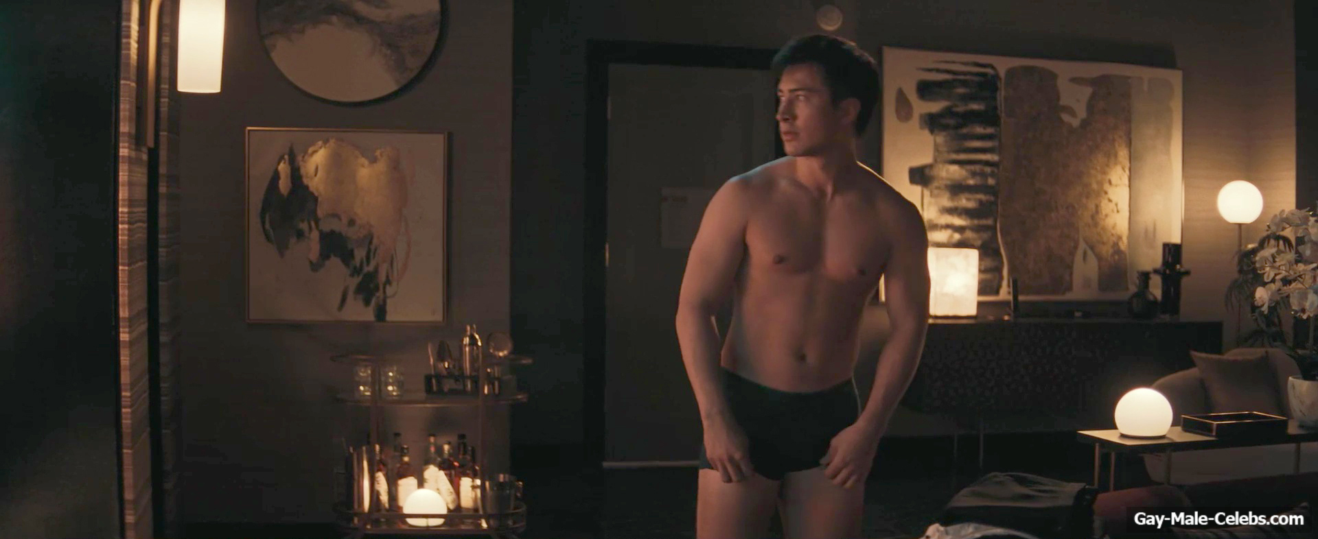 Hudson Williams nude in Heated Rivalry