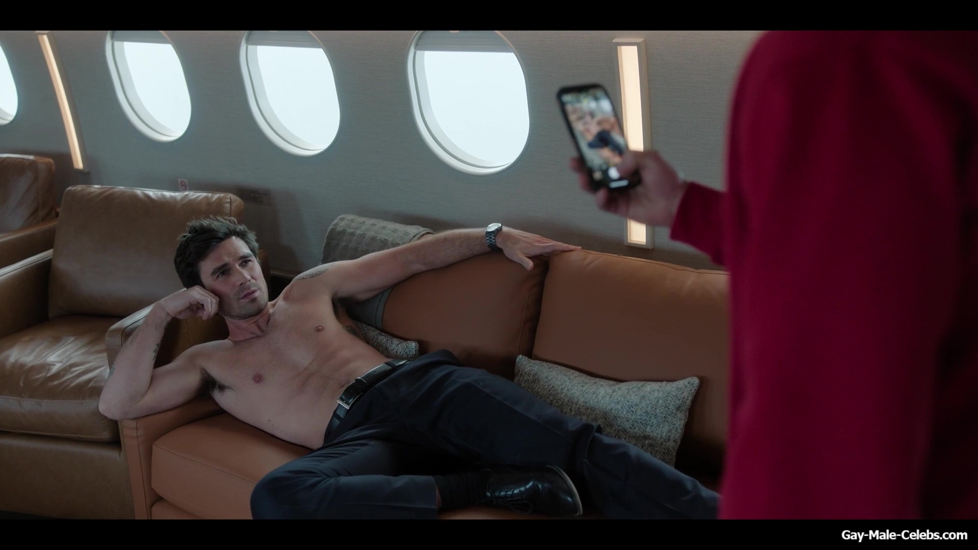 KJ Apa naked torso