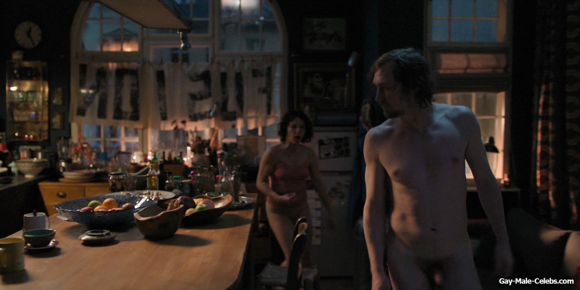 Lars Eidinger Frontal Nude in The Light