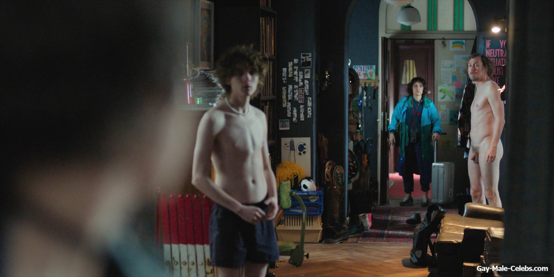 Lars Eidinger Frontal Nude in The Light