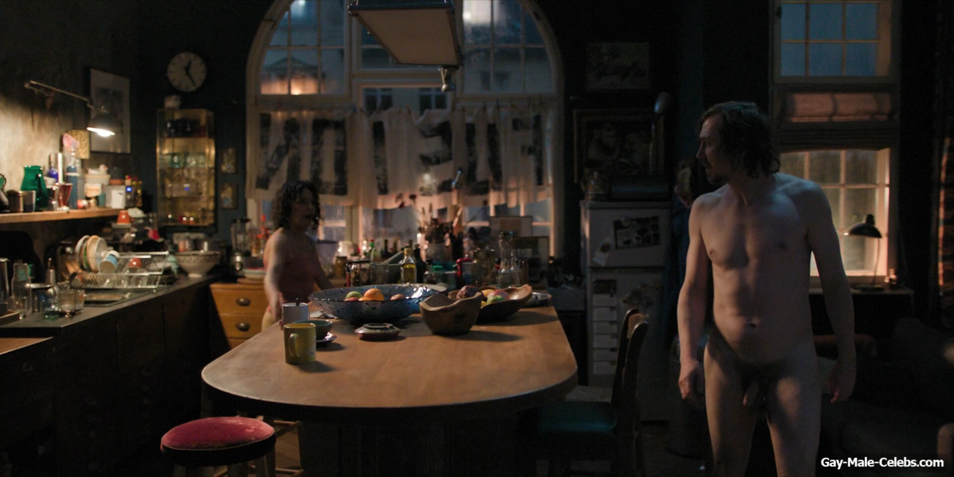 Lars Eidinger Frontal Nude in The Light