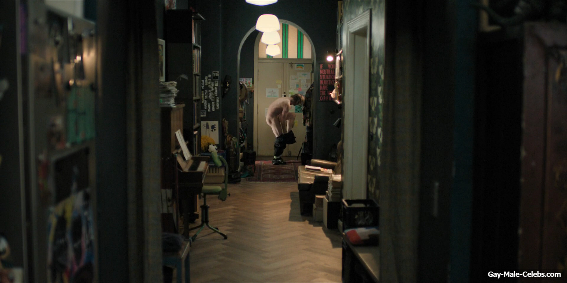 Lars Eidinger Frontal Nude in The Light