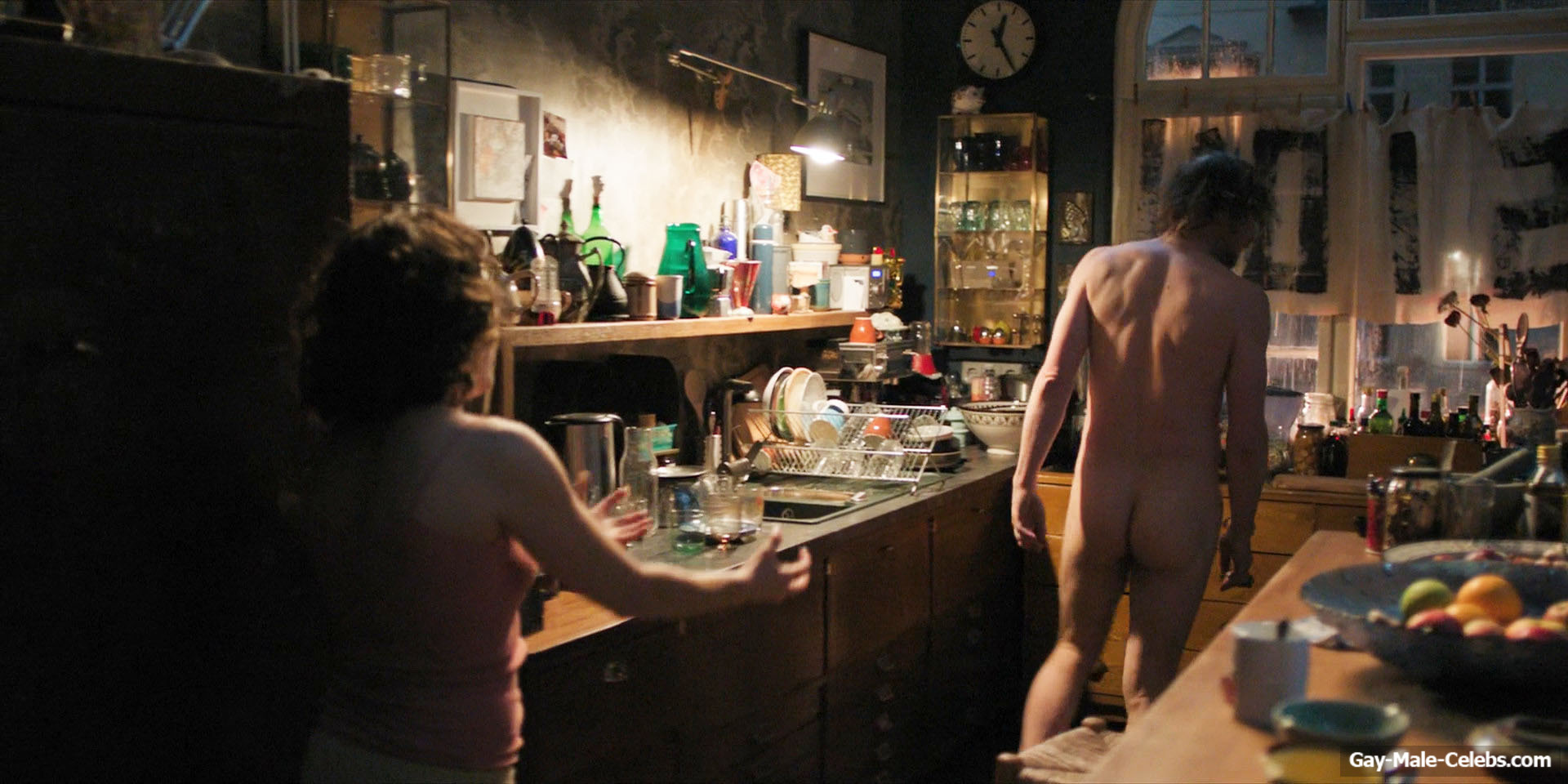 Lars Eidinger Frontal Nude in The Light