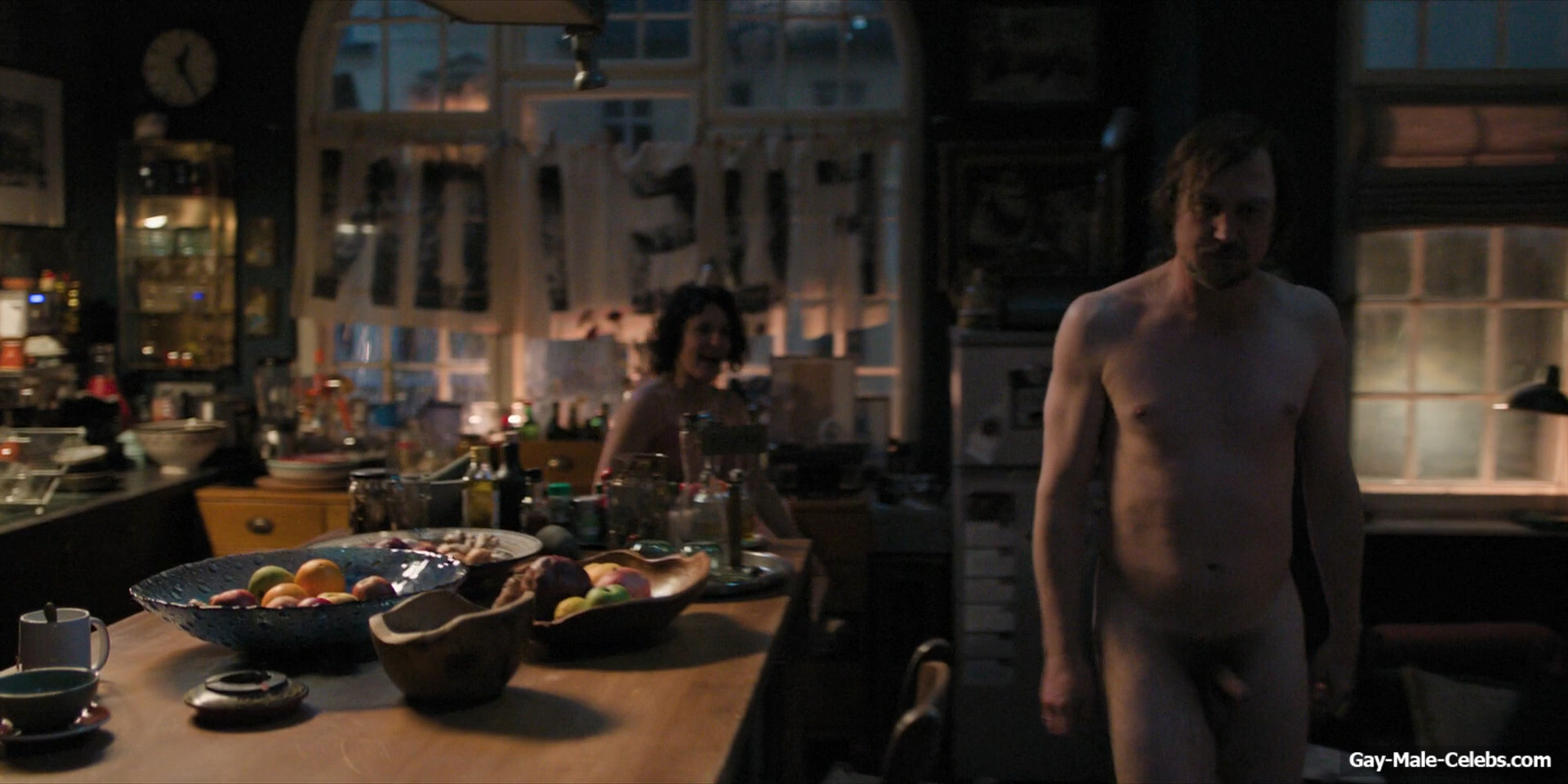 Lars Eidinger Frontal Nude in The Light