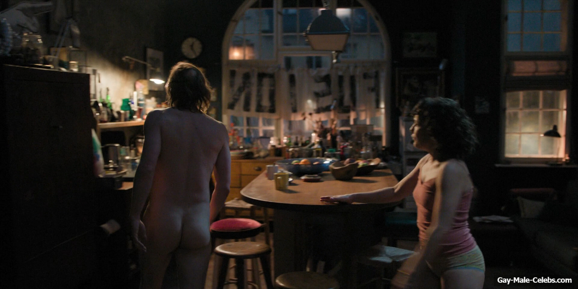 Lars Eidinger Frontal Nude in The Light