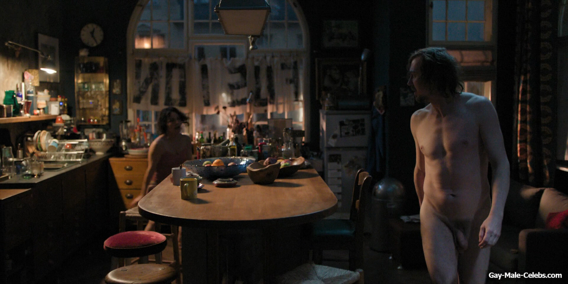 Lars Eidinger Frontal Nude in The Light